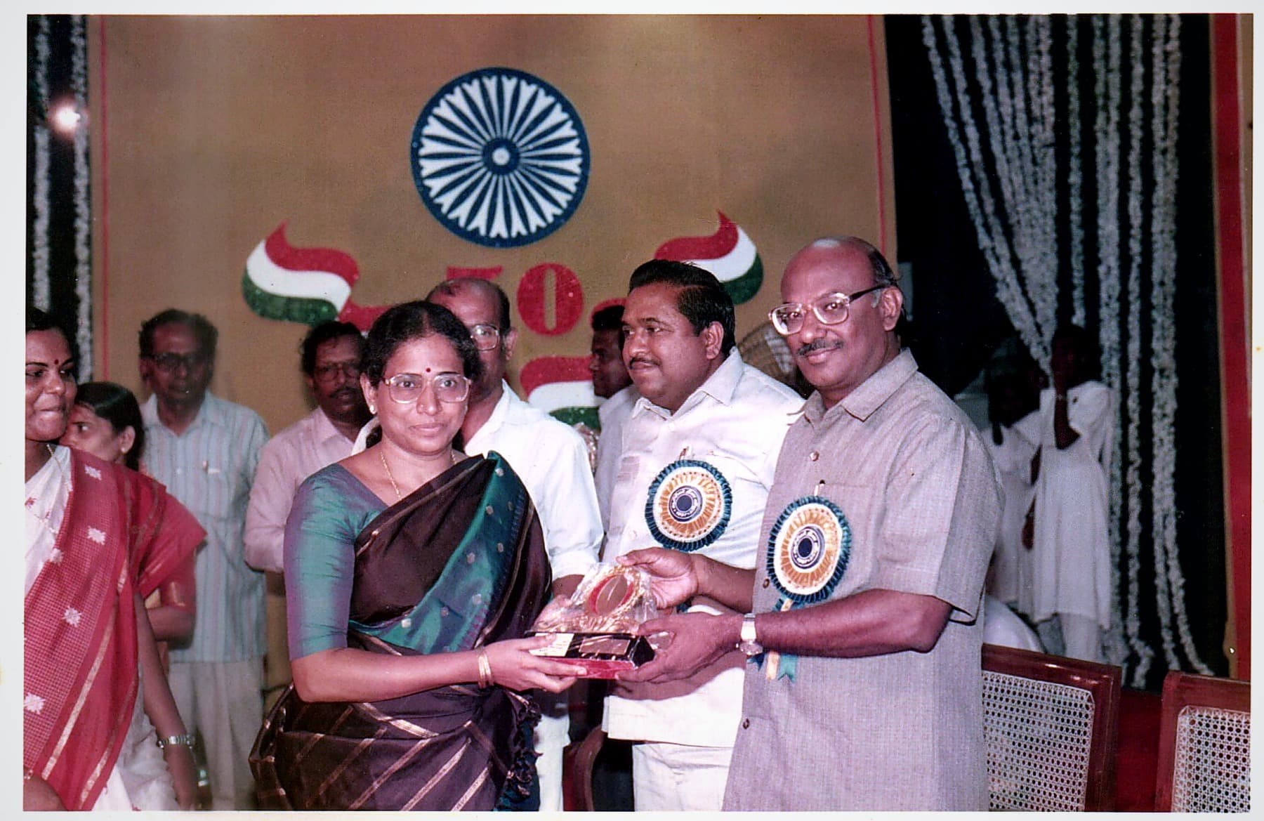 Award Presentation at BKMHSS, Kelambakkam