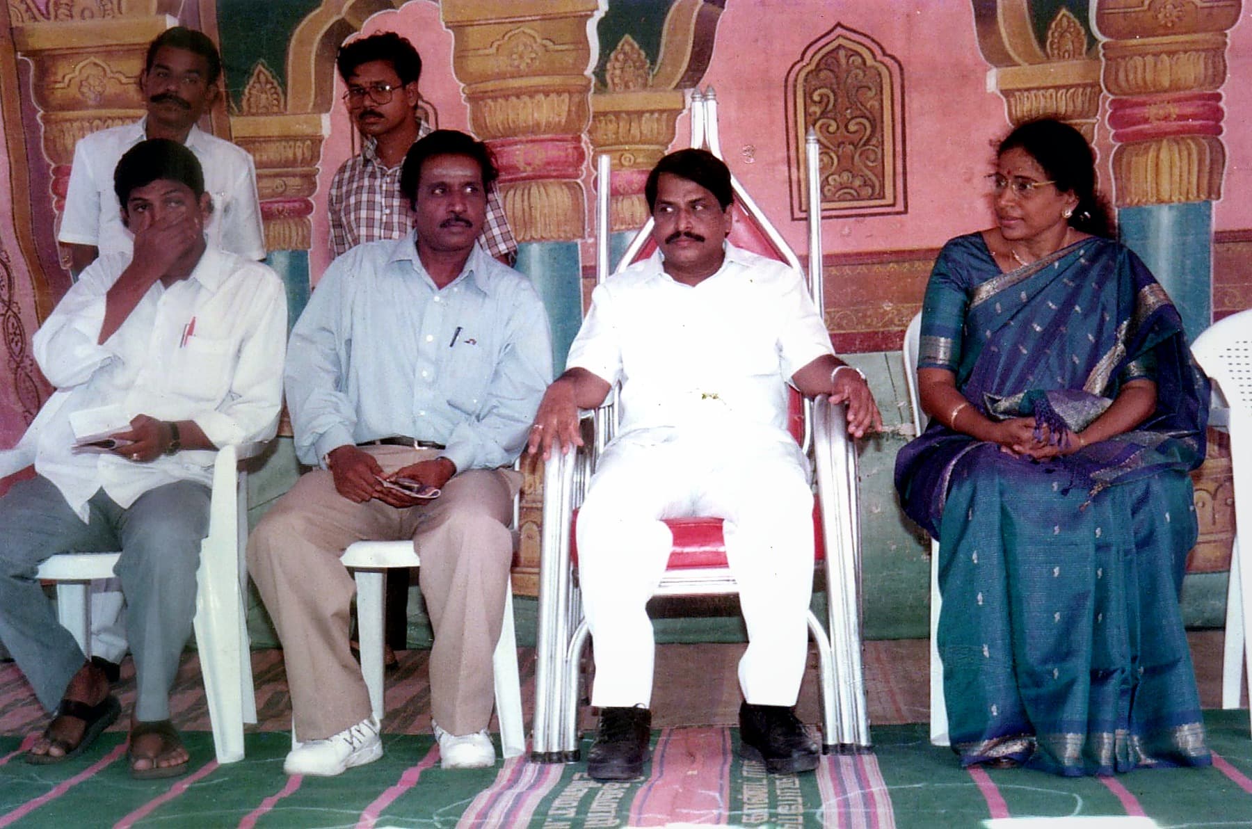 Stage Dignitaries at BKMHSS, Kelambakkam