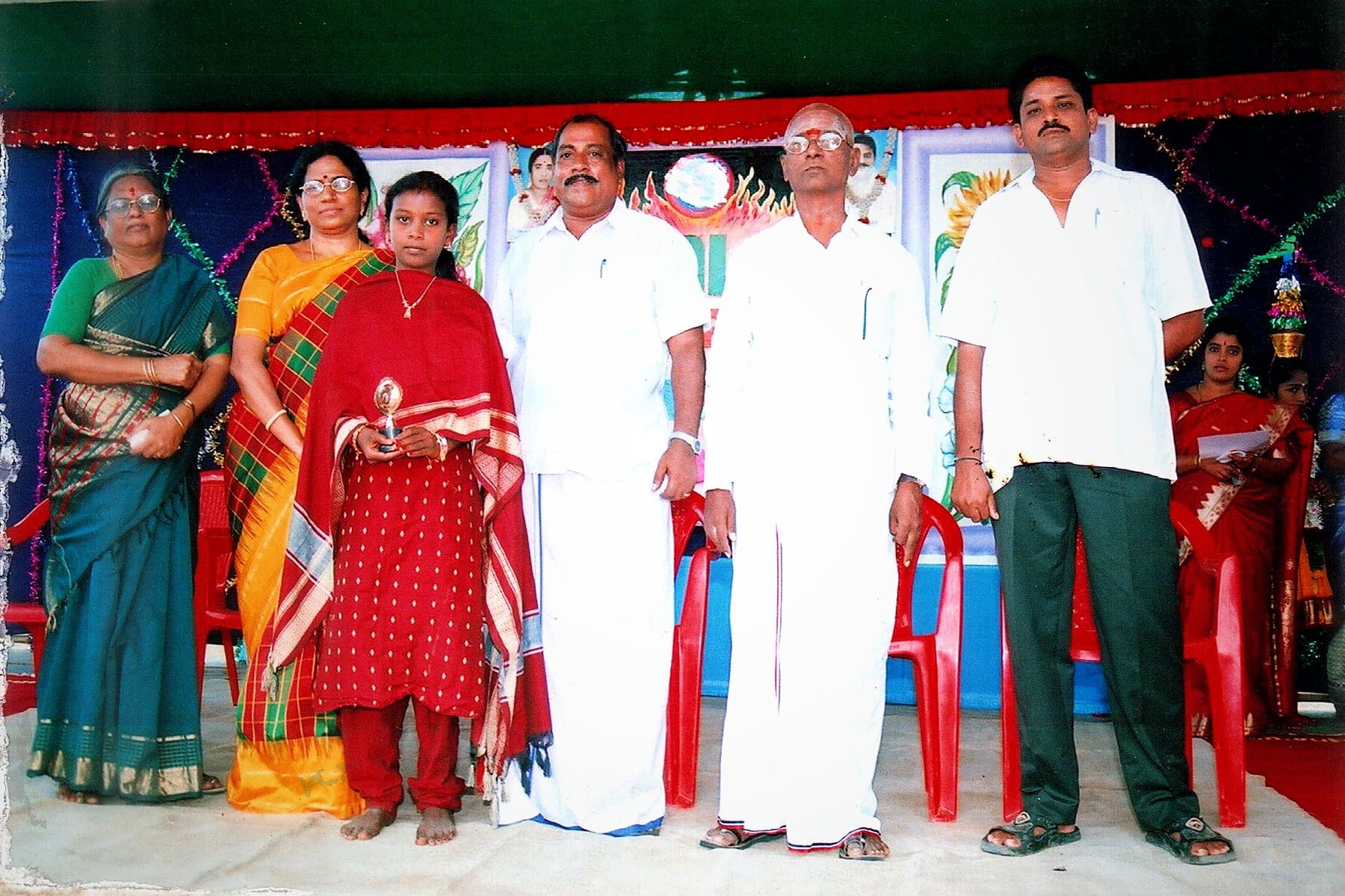 Student Award Moment at BKMHSS, Kelambakkam