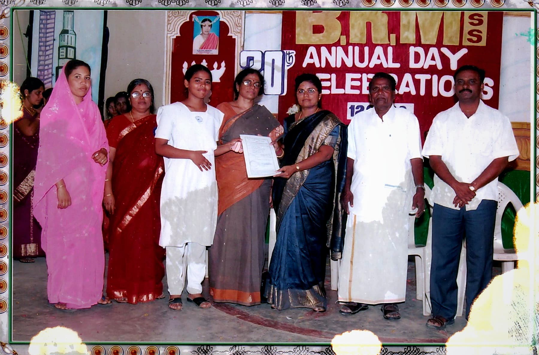 Certificate Presentation at BKMHSS, Kelambakkam