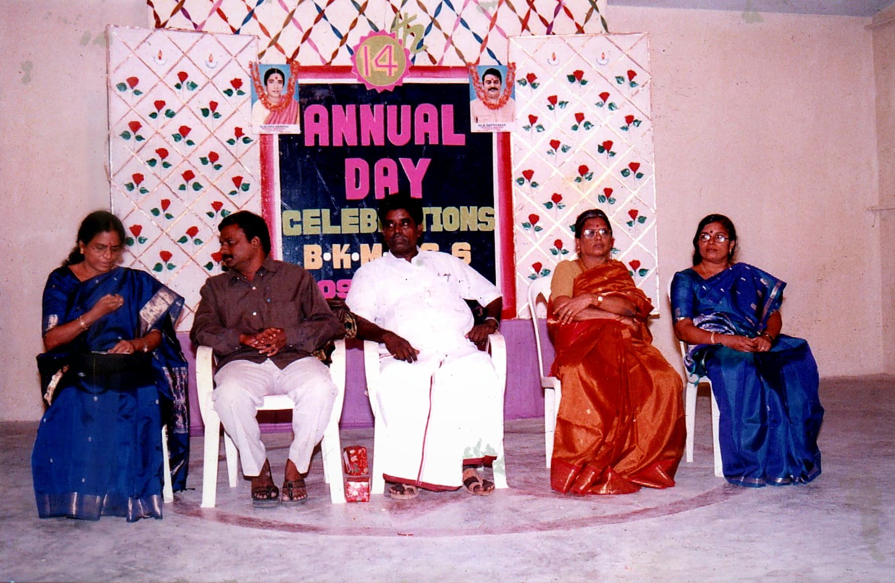 Annual Day Stage at BKMHSS, Kelambakkam