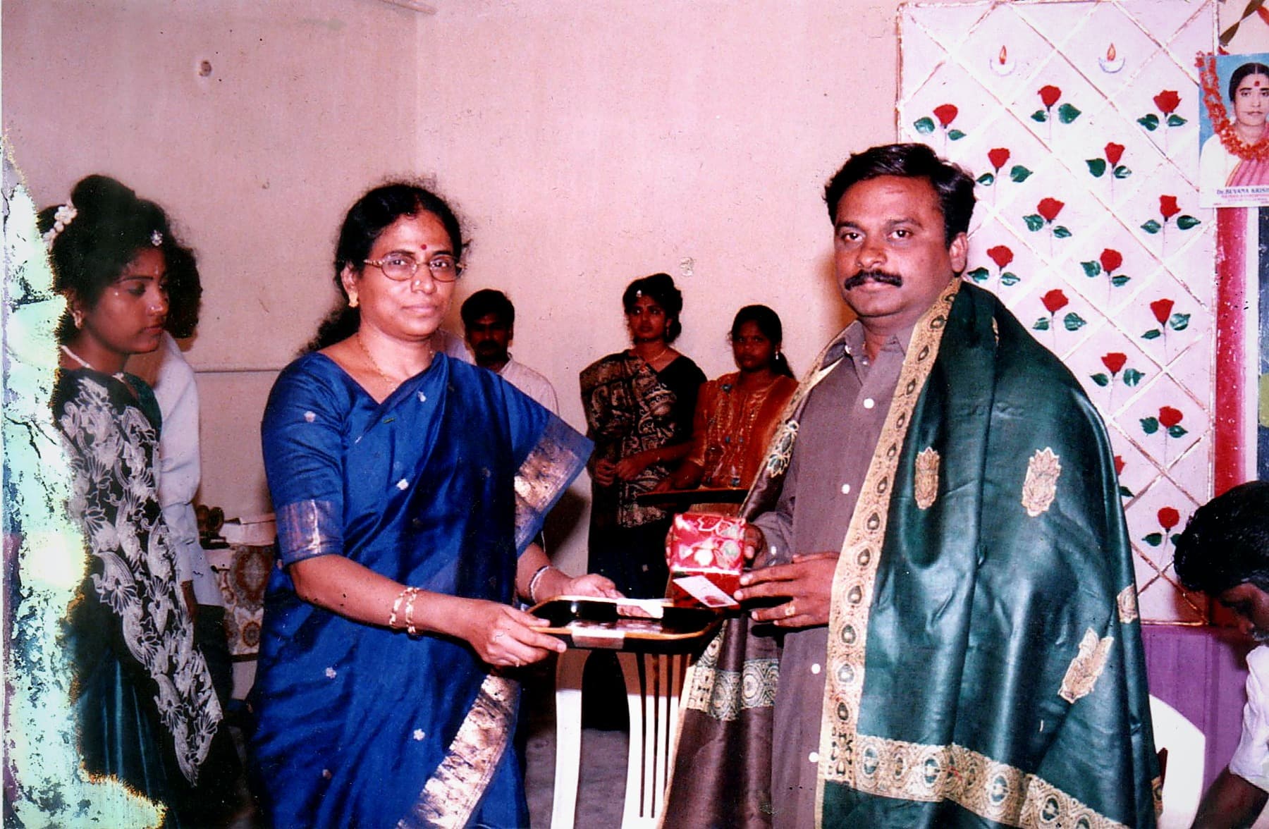 Guest Felicitation at BKMHSS, Kelambakkam