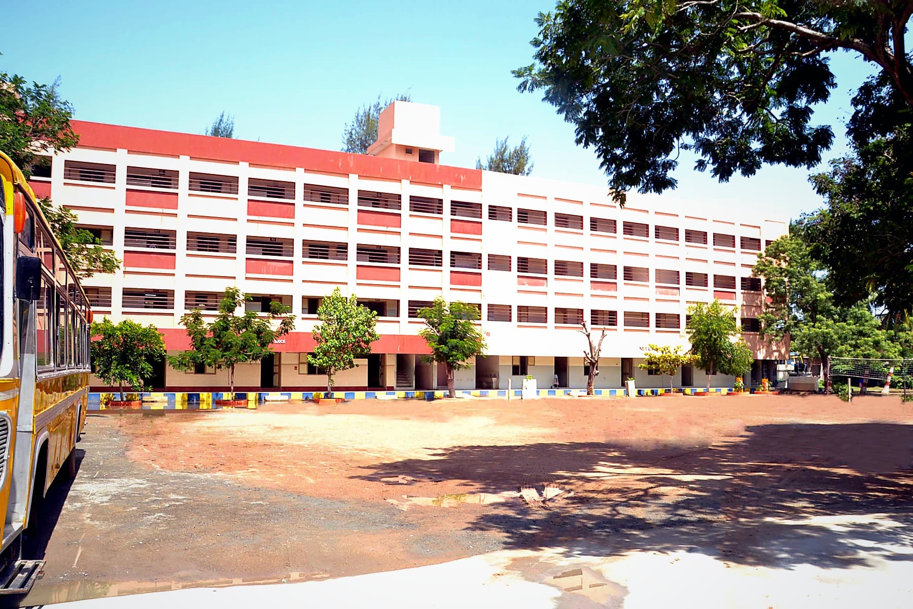 Main Campus Building at BKMHSS, Kelambakkam