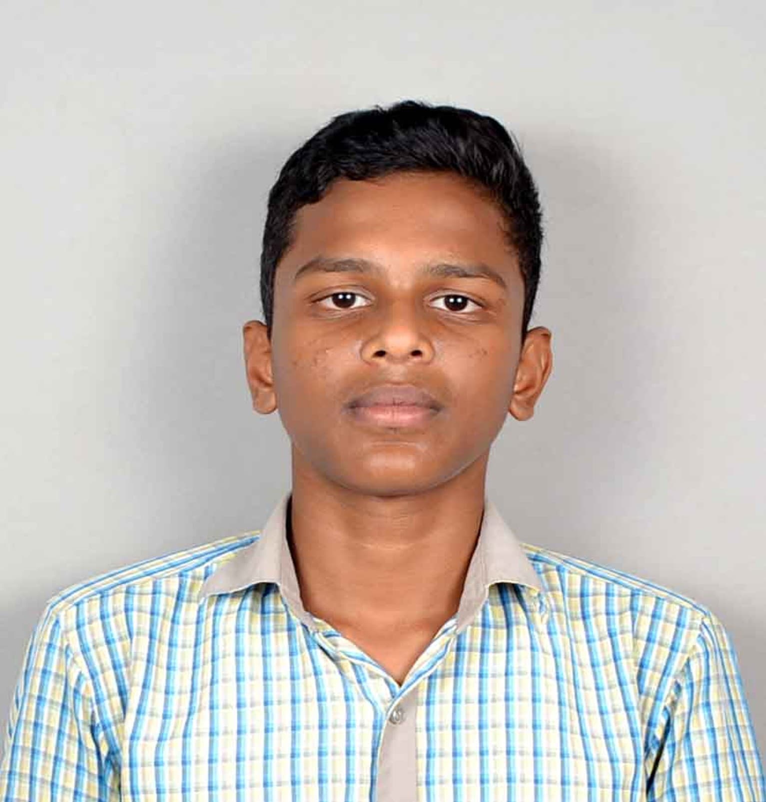 R. Santhosh Babu, Standard X topper at BKMHSS