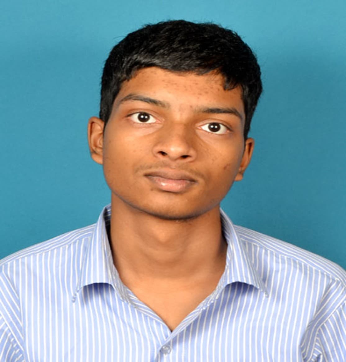 K. Sriram, Standard XI topper at BKMHSS