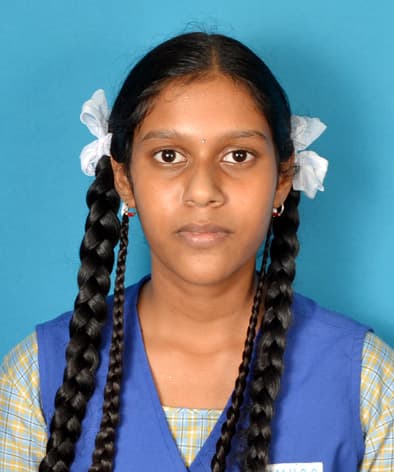 T. Kanishka, Standard X topper at BKMHSS